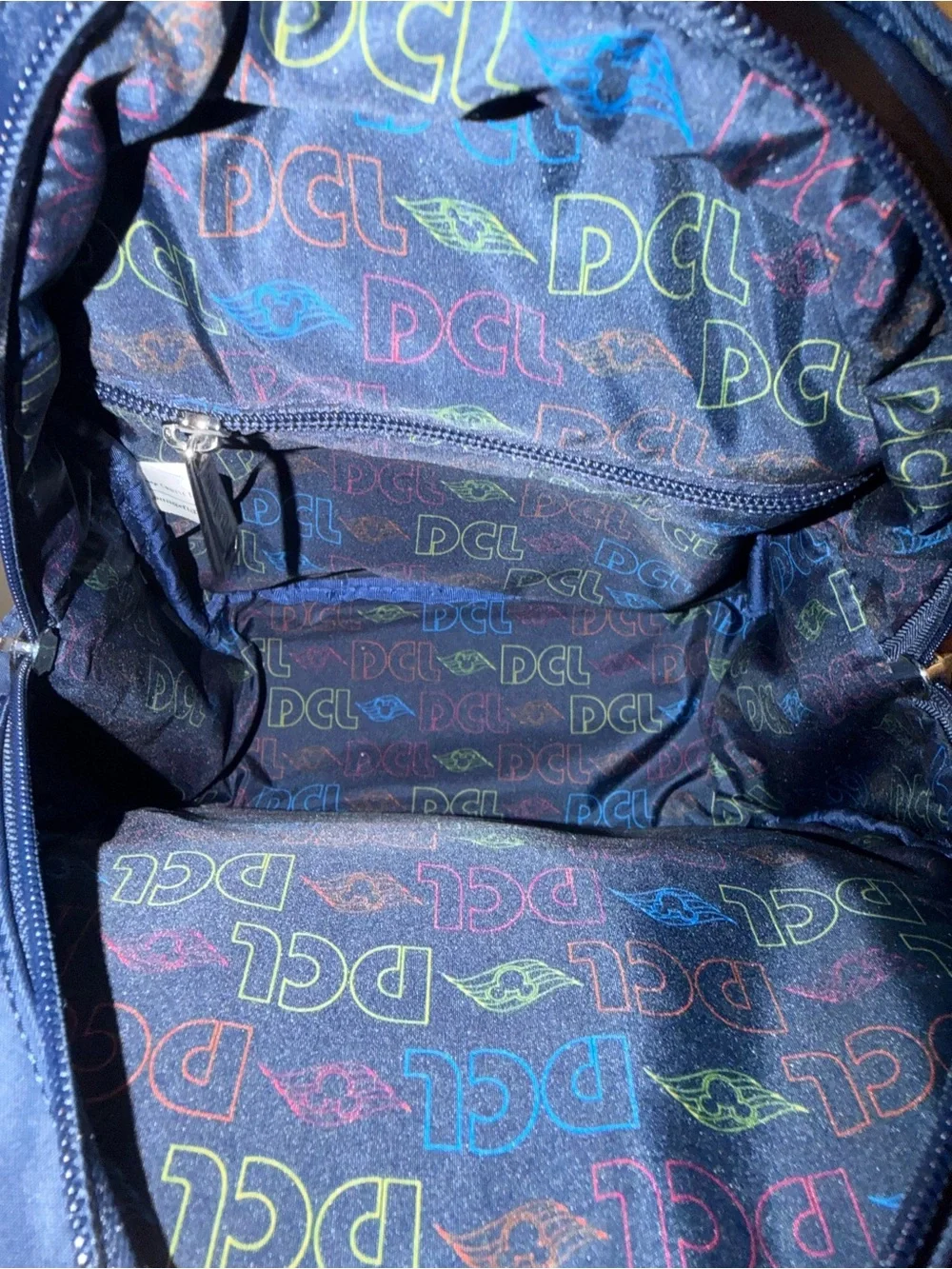 Loungefly Disney Cruiseline Navy Mini Backpack